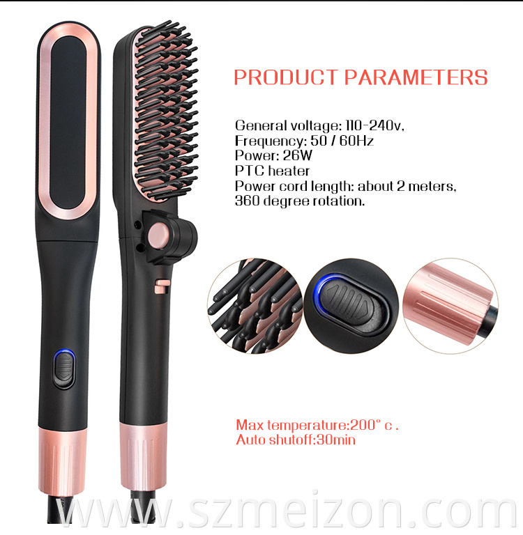 hair straightener brush for african american hair